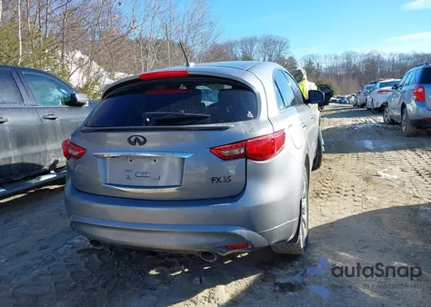 2012 Infiniti Fx35 z USA, uszkodzony, nr VIN JN8AS1MW1CM150025